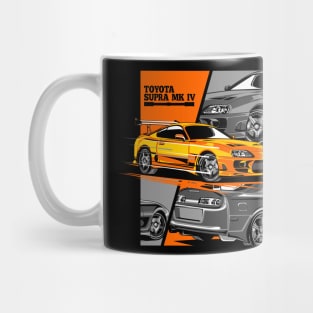 Toyota Supra Orange Mix Mug